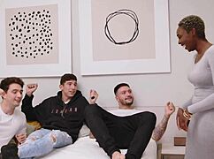 ebony zaawaadi wants spanish orgy three monster cocks jimmy bud rauls bud brady bud destroy her