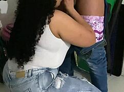 damn venezolana touchin' herself on mall stairs 😍 big ass bareback vibes...