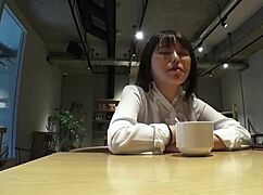 Beautiful office lady sneaks affair at work with coworker!