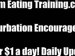 jerk off instructions include eating your own cum after watching