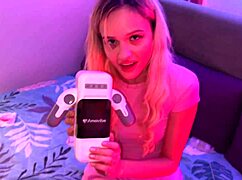 hey amovibe girl surprises me sex toy handjob novella night wet pussy