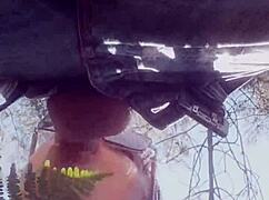 wanna see real backstage outdoor deepthroat blowjob with huge cock cumshot?