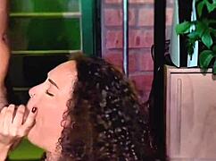 i gag so hard on this cock with my sloppy deepthroat brunette latina style and natural tits