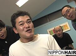 harajuku babe takes on gangbang crew in tight spot