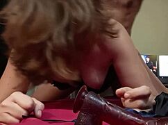 french amateur in black corset leather pants takes doggystyle pussy pounding rimjob deepthroat