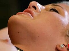 Busty Teen Deepthroats Then Gets Roughfucked Hard!