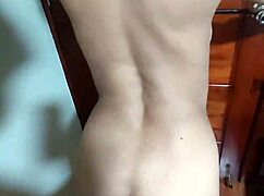 mi hermanastro le da con todo a mi culito petite 18+ y me pone su lechita en la cara after doggystyle pounding