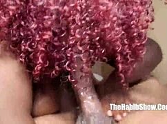 Newbie BBW Simone Blaque takes BBC from Redzilla hard?