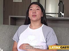 Monster Cock Roughly Face Fucks Massive Tits Latina!