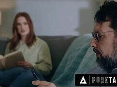 siri dahl and ana foxxx bend over for husband's rough control in taboo 3some