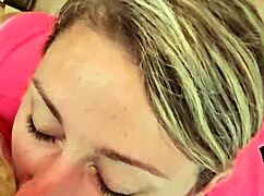 oh wow... her deepthroat on him is just too fuckin cute 😍