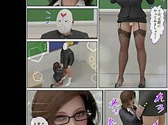 manga momozono eroko's bound big tits beg for hentai sm torment