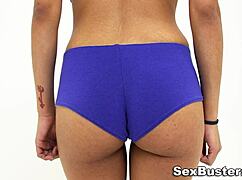 Ever wondered about Khalifas juicy ebony booty in retro style?