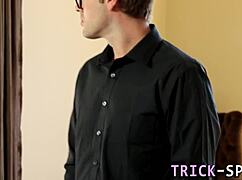 Milf Masseuse Rides Client with Big Tits