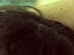 Two busty brunette girlfriends experiment with dildo fingering for first orgasms