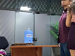 Nympho Secretary Doggystyle Fucks Music Professor at UNAM