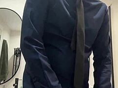 i'm hung daddy jerking off hard cumming buckets like a beast