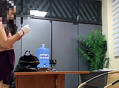 Nympho Secretary Doggystyle Fucks Music Professor at UNAM