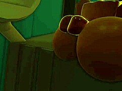 curvy milf flaunts big ass and tits on nudist beach stroll