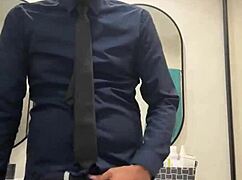 i'm hung daddy jerking off hard cumming buckets like a beast