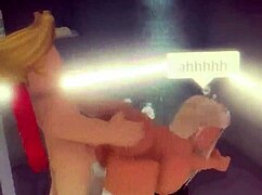 rough milf fuck on roblox total whore!!