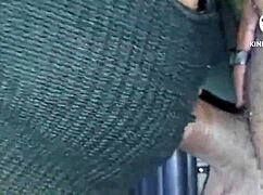 my husband parades my hot friend down sex street for public flashing fun