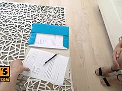 Naughty Italian slut Martina Smeraldi fucks POV to seal deal