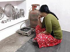 i finally fuck my chubby asian girlfriend's ass first time in kitchen