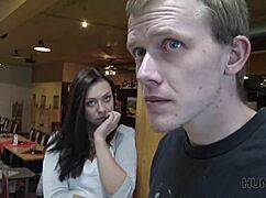 yo lucky dude picks up hot teen wife at bowling alley for cash fuck