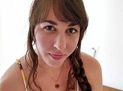 What if stepmom's taboo cowgirl ride ends in creampie dirty talk?