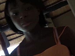 i crave my white boyfriend's huge cock gaping my ebony ass pov