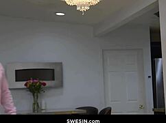 Alyx Star's Big Tits Bounce As Derrick Pierce Face Fucks Spanks And Pulls Hair On Babysitter Teen