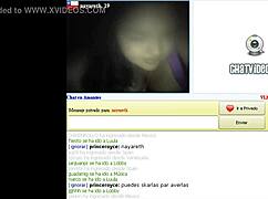 vl's chilena tetota teases big tits in steamy web chat