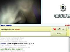 vl's chilena tetota teases big tits in steamy web chat