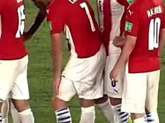 colombian soccer stars' bulges bulge out in paraguay match, so damn sexy and tempting
