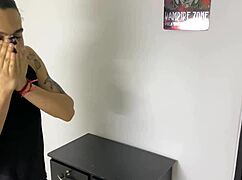 Caught with Stepmom's Panties! Now Lick Her Juicy Latina Pussy and Big Ass Doggystyle!