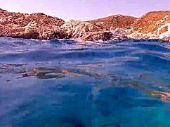 Hot Milf Enjoys Underwater Blowjob and Cowgirl Ride in Pool