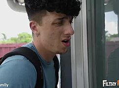 son spies stepmom fingering shaved pussy to intense orgasm