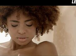 luna corazon's curly ebony body and passionate pussy licking gets nick ross moaning in erotic fantasy sex on whiteboxxx