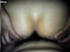 brunette latina milf neighbor takes painful anal gaping on bed