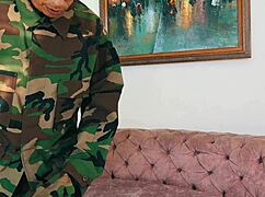Gafe Zacatecas Dominates Luna Legend Slave in Bedroom BDSM Uniform