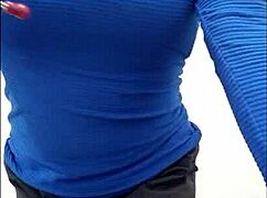 Can you imagine this slutty Latina nurse filming homemade porn in the hospital boss's office?