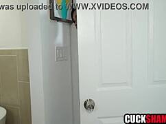 cuck hubby watches heartbroken friend fuck his willing wife