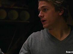 Lizzy Caplan flaunts big tits in steamy nude handjob scene 🔥👅