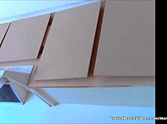 ripped female bodybuilder towers over you in POV DOMINATING with big clit nipples and total humiliation