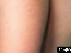 Horny ebony teen slut stretched by thick african bbc on christmas