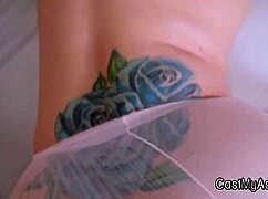 i get bent over and deep drilled by that huge cock on my first video