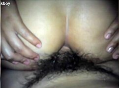 brunette latina milf neighbor takes painful anal gaping on bed