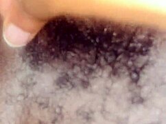 my bushy hairy black ebony pussy looks pretty