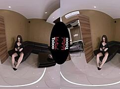 wow shaved big ass brunette strips clothes off in taboo pov pussy tease!